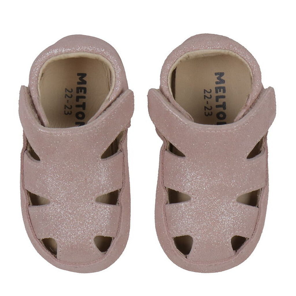 Melton Ballerina Hjemmesko - Rose Grey