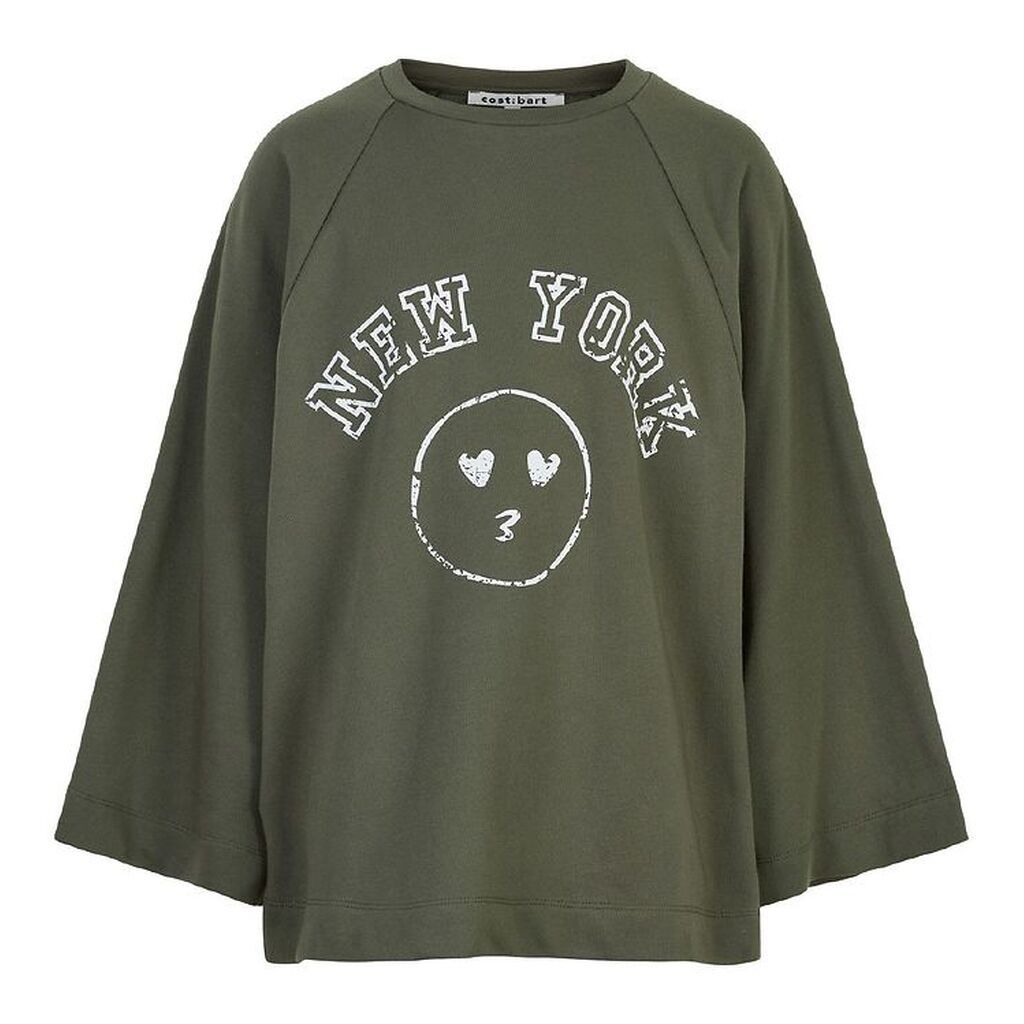 Cost:Bart Sweatshirt - Oversize - CBSol - Deep Lichen Green