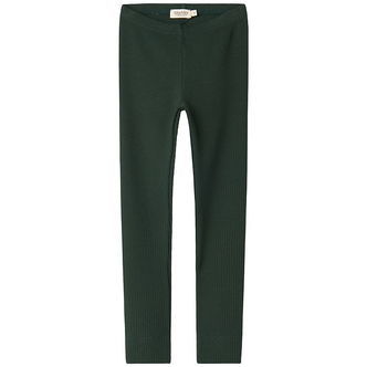 MarMar Leggings - Rib/Modal - Dark Leaf