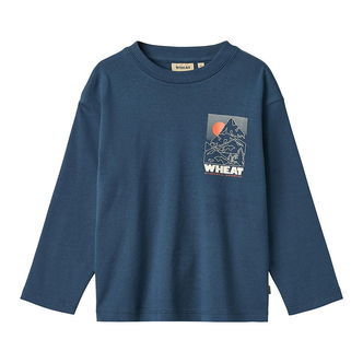 Wheat Bluse - Dixie - Blue Denim