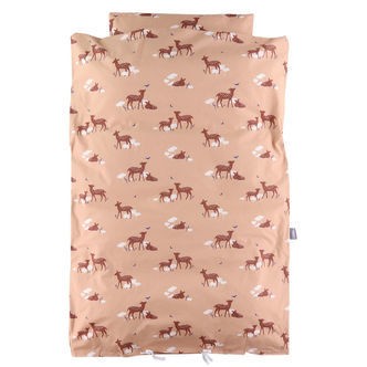 Nørgaard Madsens Sengetøj - Junior - Rosa m. Bambi