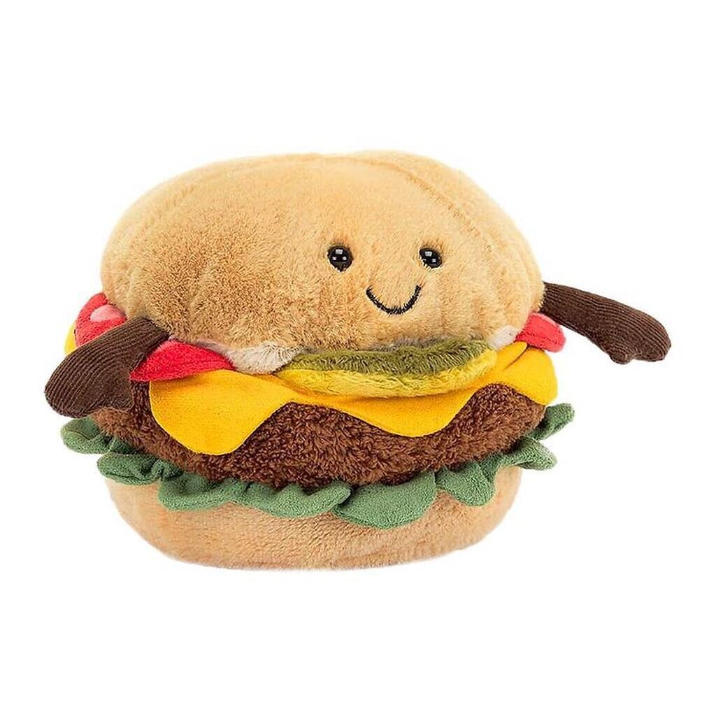 Jellycat Bamse - 11 cm - Amuseable Burger