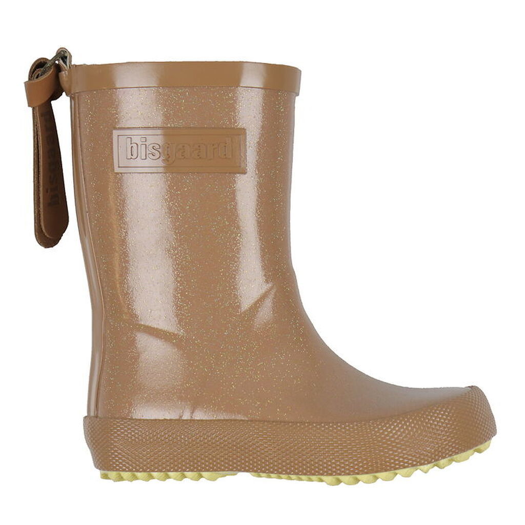 Bisgaard Gummistøvler - Fashion - Brown Glitter