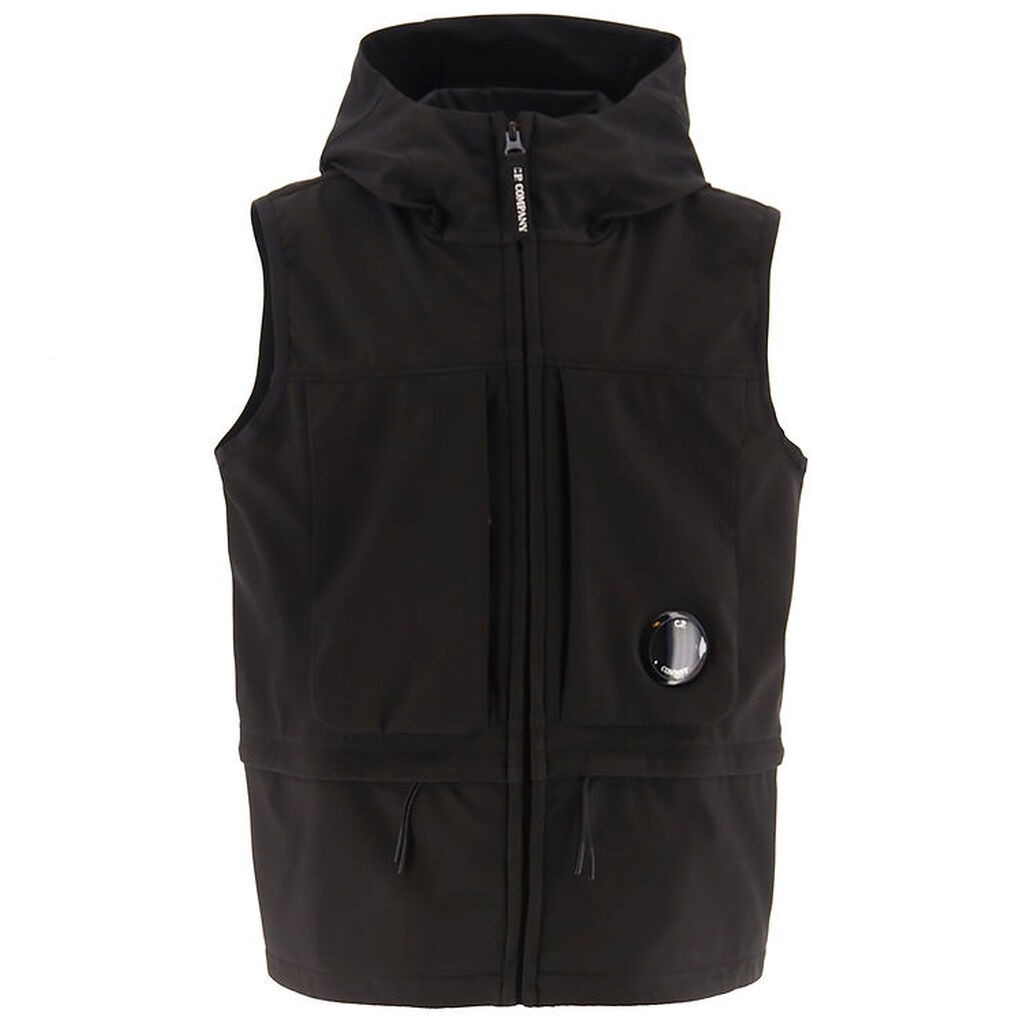 C.P. Company Softshellvest - Sort