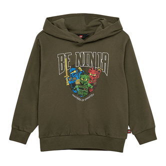 LEGOÂ® Wear Ninjago Hættetrøje - LwsAku - Grøn