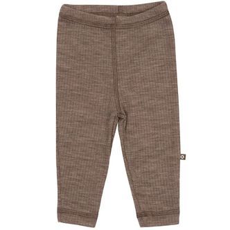 Smallstuff Leggings - Uld - Rib - Nature