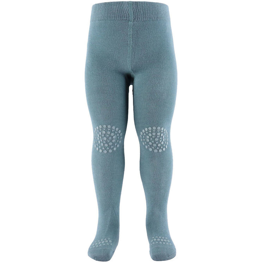 GoBabyGo Skridsikre Strømpebukser - Bambus - Dusty Blue