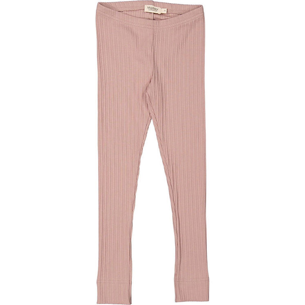MarMar Leggings - Rib - Modal - Light Plum