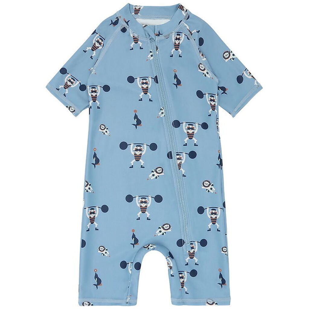 Hust and Claire Badeheldragt - UV50+ - HCMakki - Light Blue