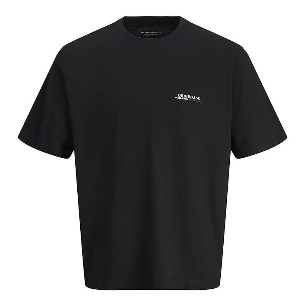 Jack & Jones T-shirt - JorIslington - Sort m. Print