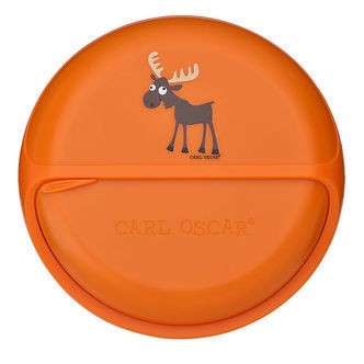 Carl Oscar Snackboks - MiniDisc - 12 cm - Orange m. Elg