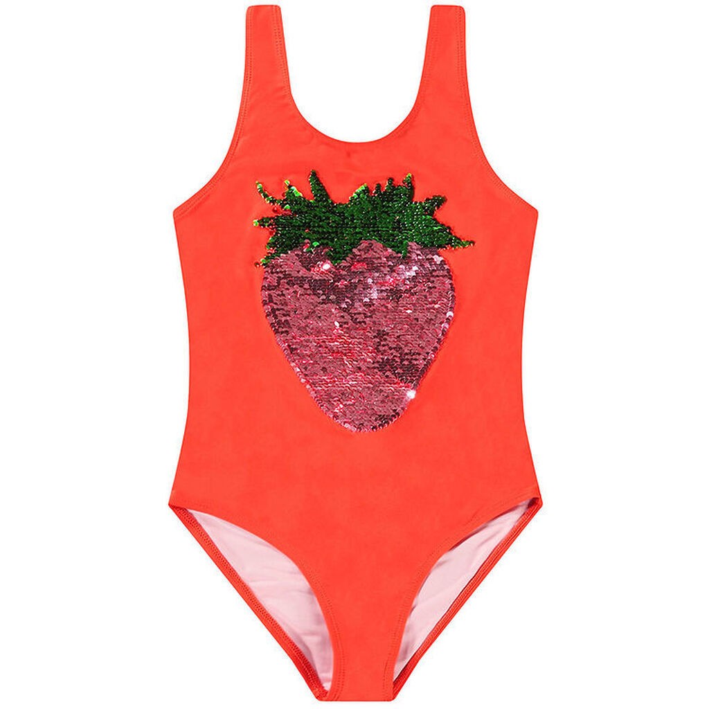 Molo Badedragt - UV50+ - Nika - Glitter Strawberry