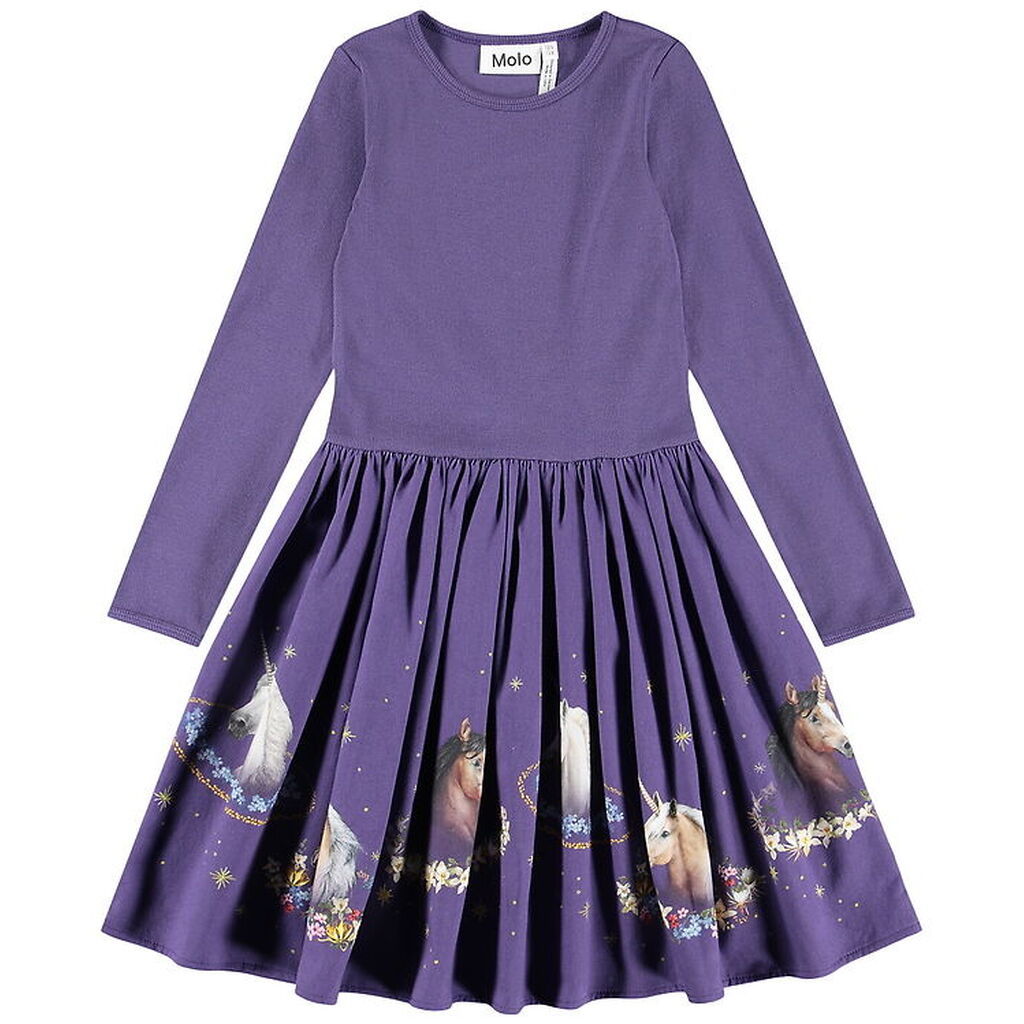 Molo Kjole - Rib - Casie Warm - Unicorn Cosmos