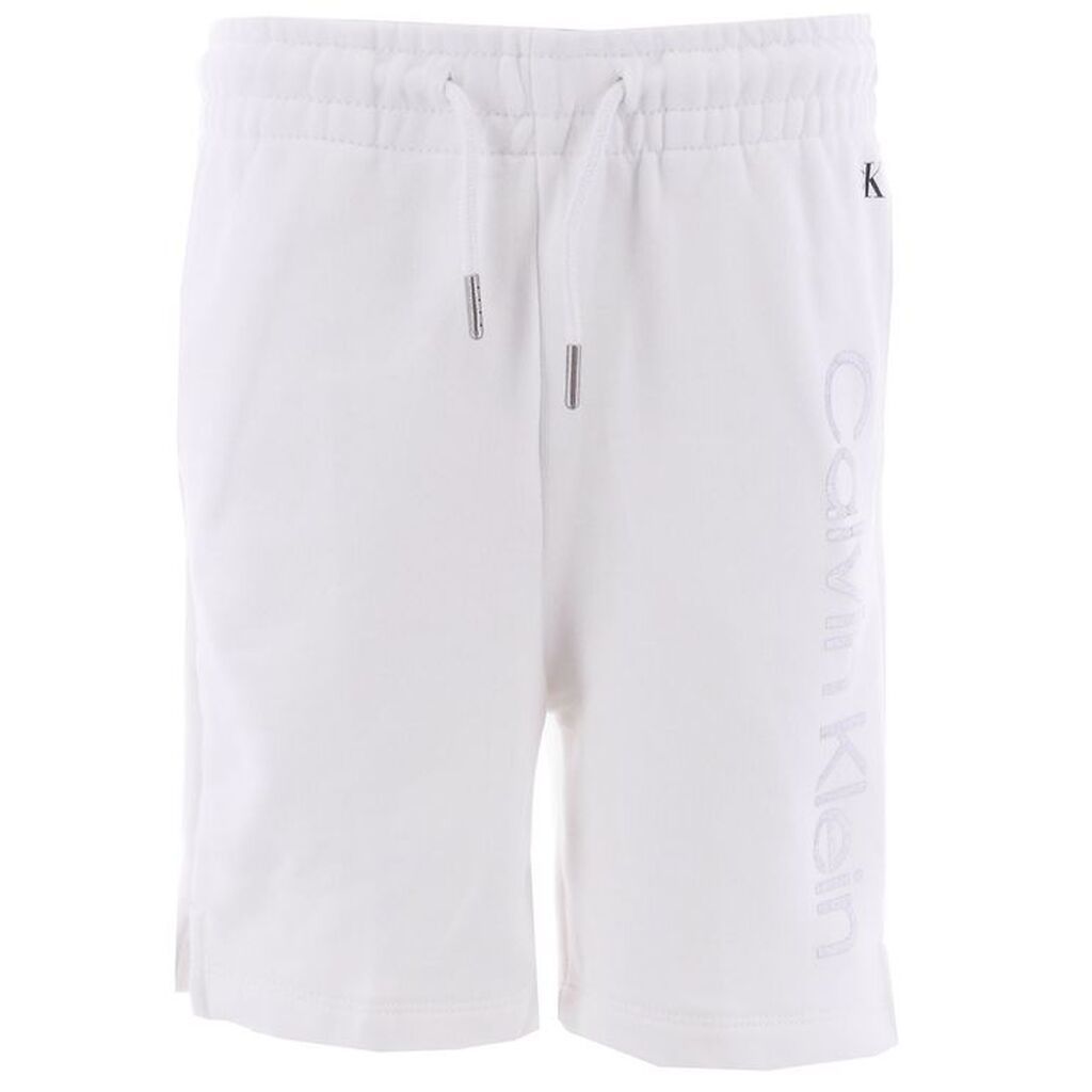 Calvin Klein Sweatshorts - Bright White/Silver
