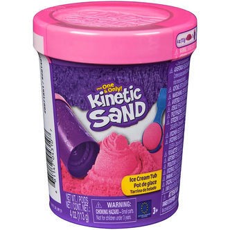 Kinetic Sand Sandsæt - 113 gram - Ice Cream Tub - Pink