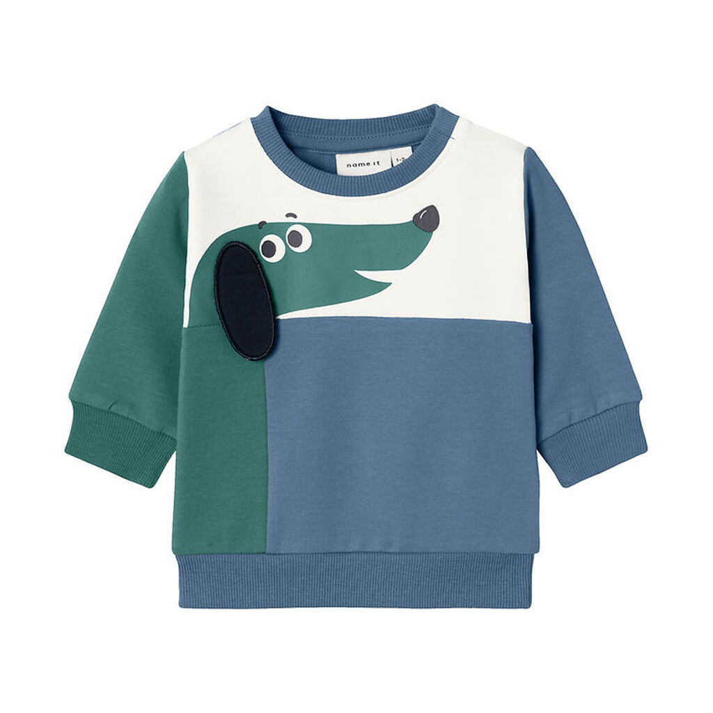 Name It Sweatshirt - NbmKiego - Coronet Blue