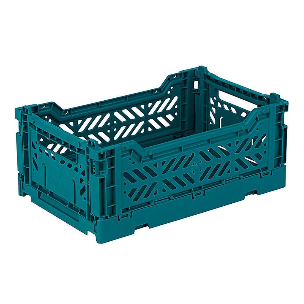 Aykasa Foldekasse - 27x17x11 cm - Mini - Peacock Green