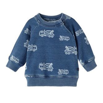 Name It Sweatshirt - NbmDann - Medium Blue Denim