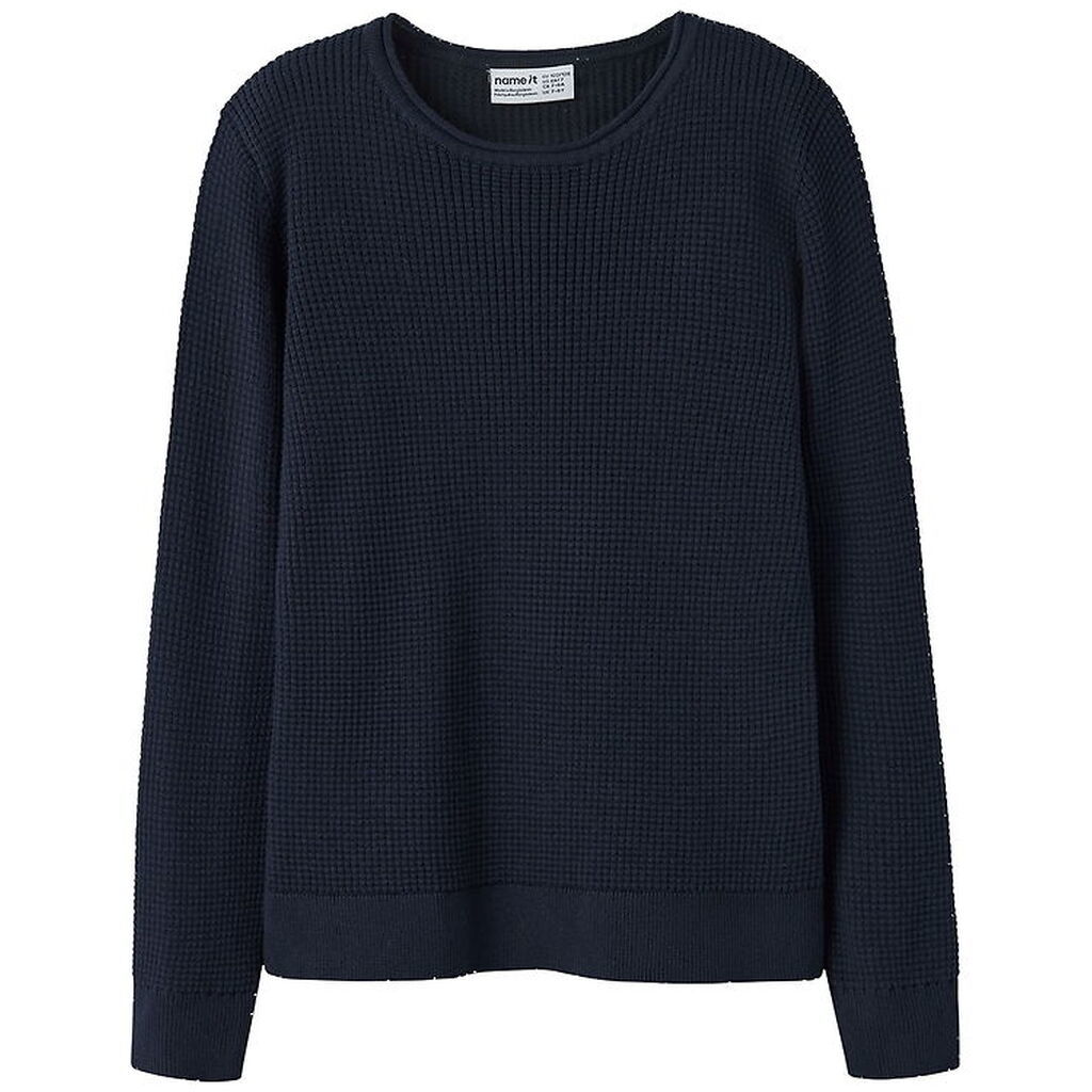 Name It Bluse - Strik - Rib - NkmViklas - Navy Blazer