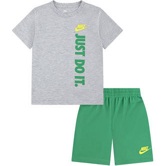 Nike Shortssæt - T-shirt/Shorts - Stadium Green