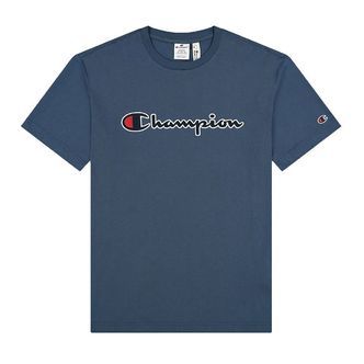 Champion Fashion T-Shirt - Blå m. Logo