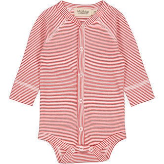 MarMar Body l/æ - Rib - Modal - Bruno - Red Stripe