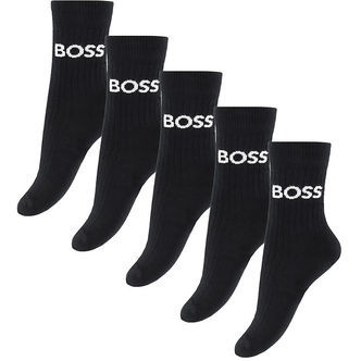 BOSS Strømper - 5-pak - Sort m. Logo