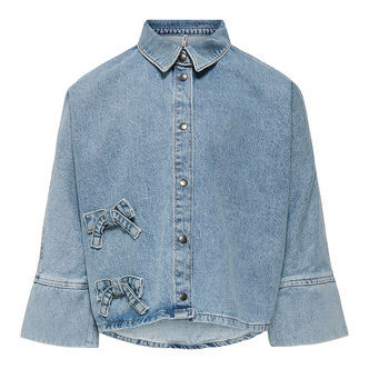 Kids Only Skjorte - KogGrace - Light Blue Denim