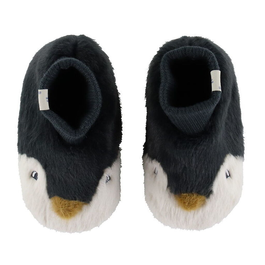 Liewood Hjemmesko - Beth Penguin - Sandy/Dark Grey