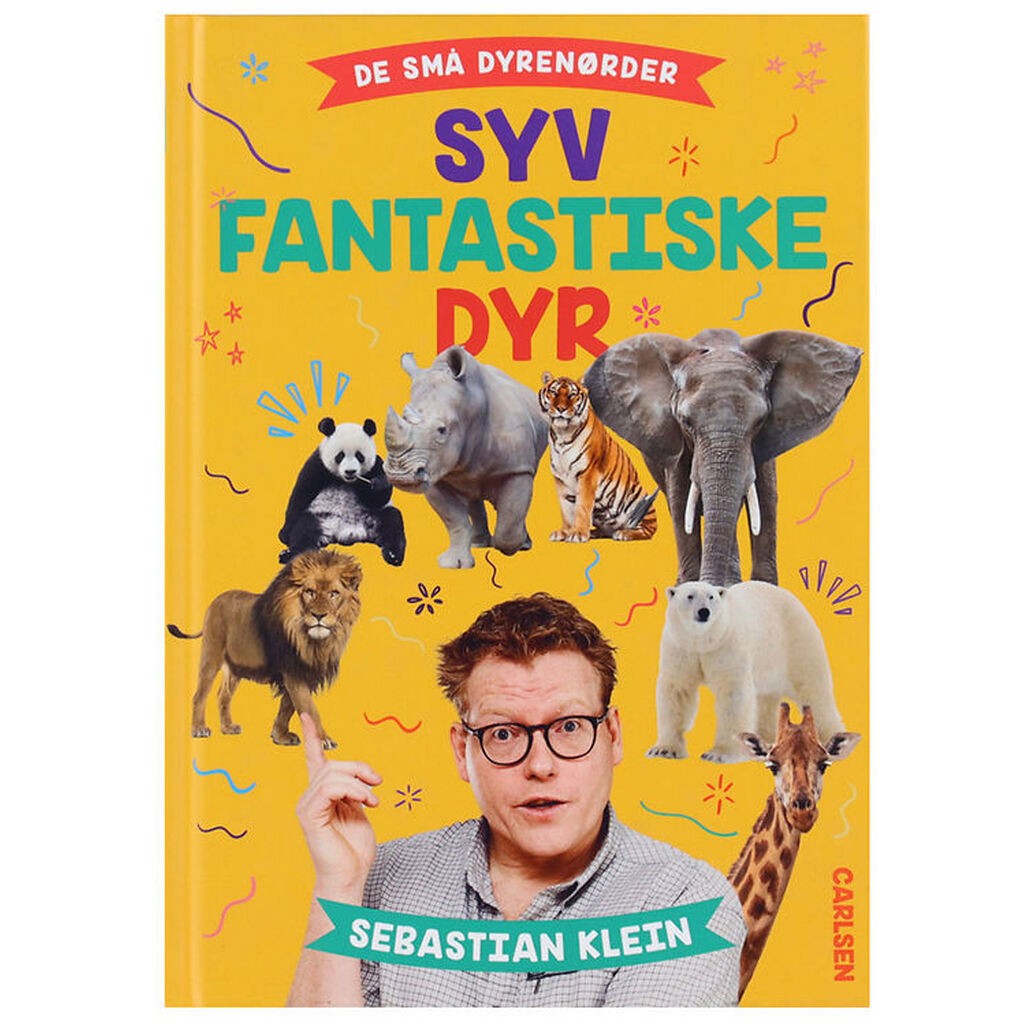 Forlaget Carlsen Bog - De Små Dyrenørder - Syv Fantastiske Dyr -