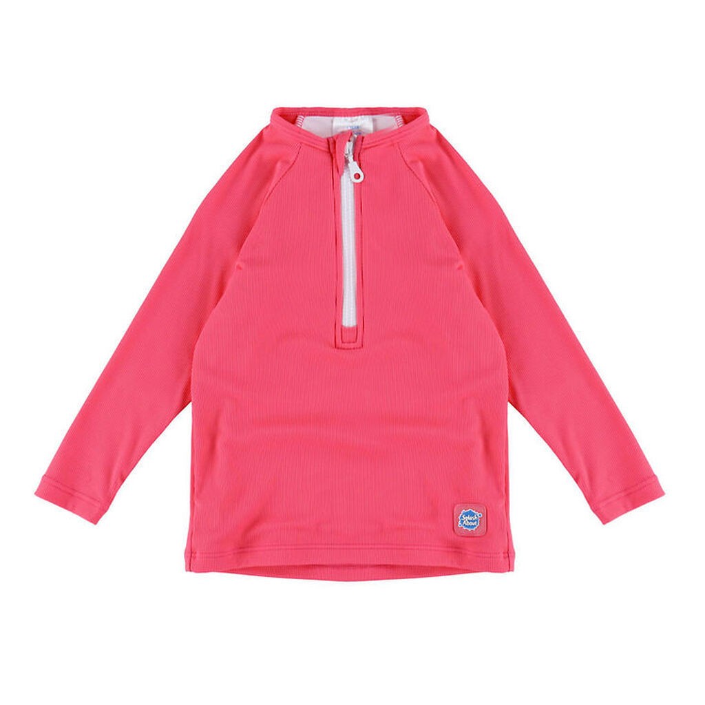 Splash About Badebluse - UV40+ - Rib - Pink
