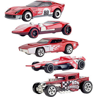 Hot Wheels Biler - 5-pak - Mattel 80Th Anniversary