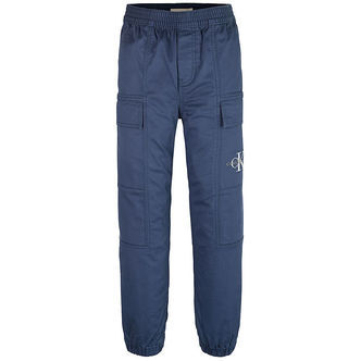 Calvin Klein Bukser - Essential Woven Cargo - Oceana Blue