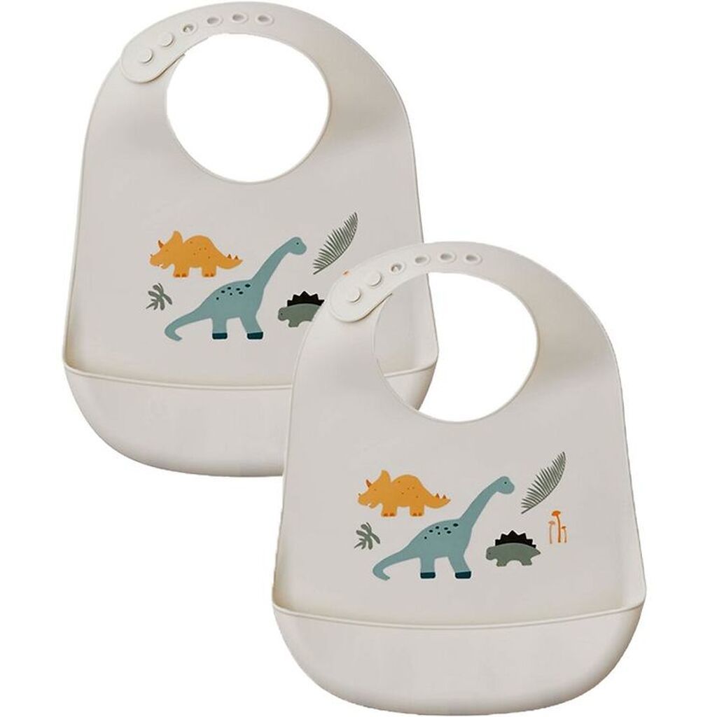 Liewood Hagesmække - Silikone - 2-pak - Tilda - Dino Mix