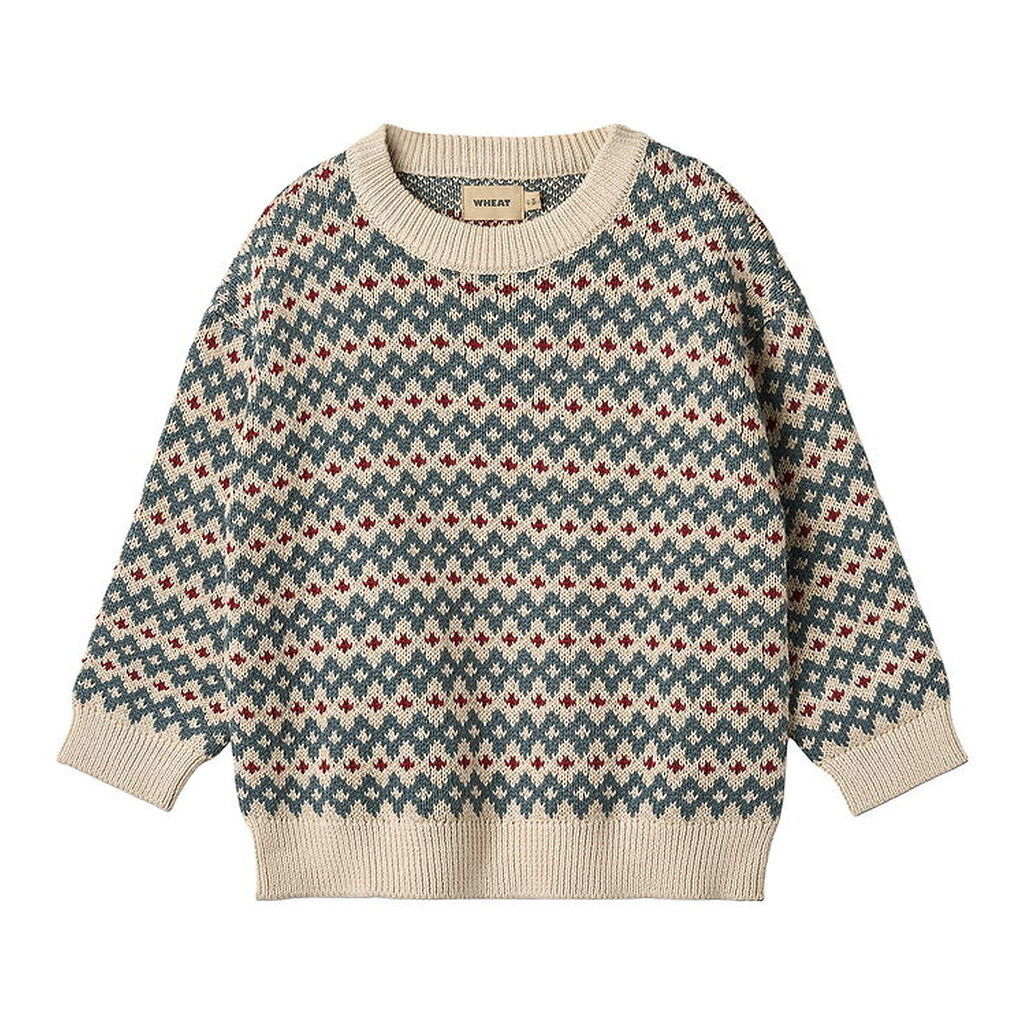 Wheat Bluse - Strik - Harlow - Offwhite