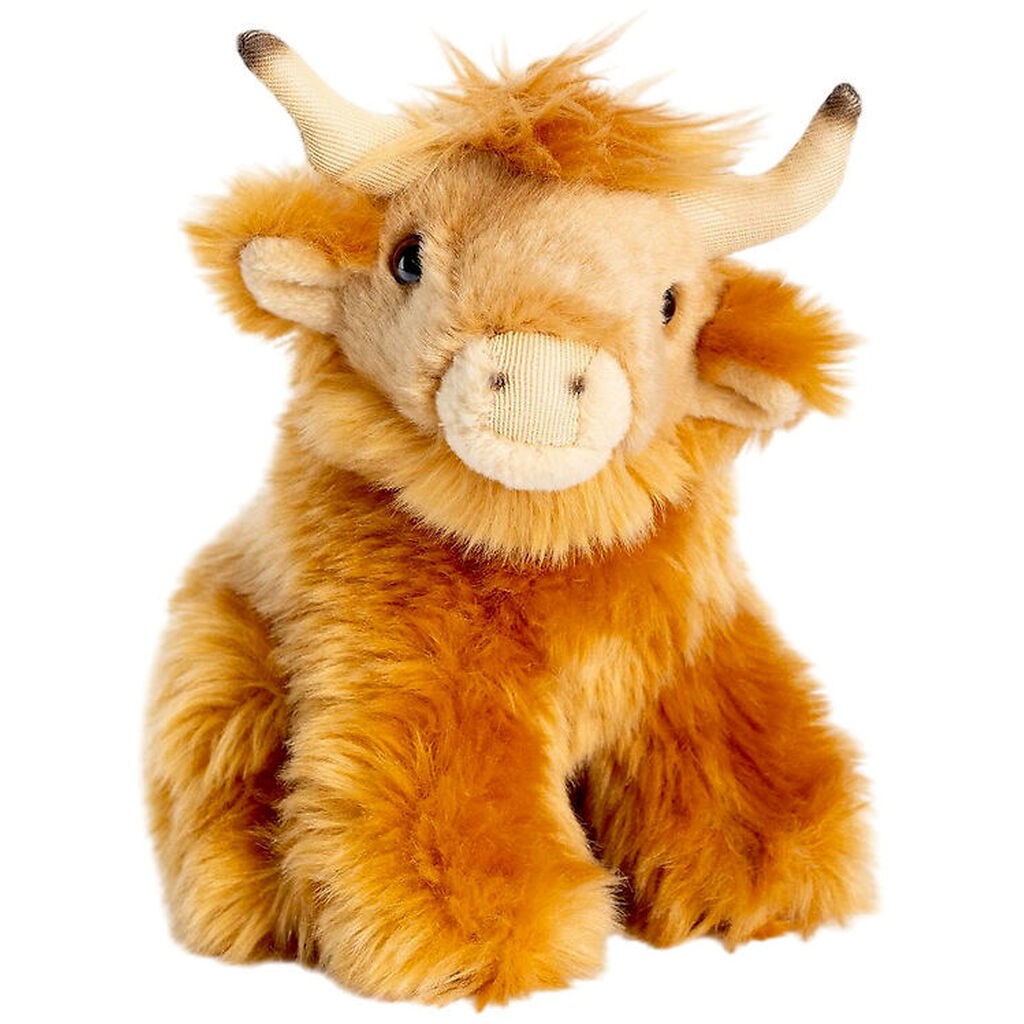 Living Nature Bamse - 17x14 cm - Skotsk Højlandskvæg - Brun