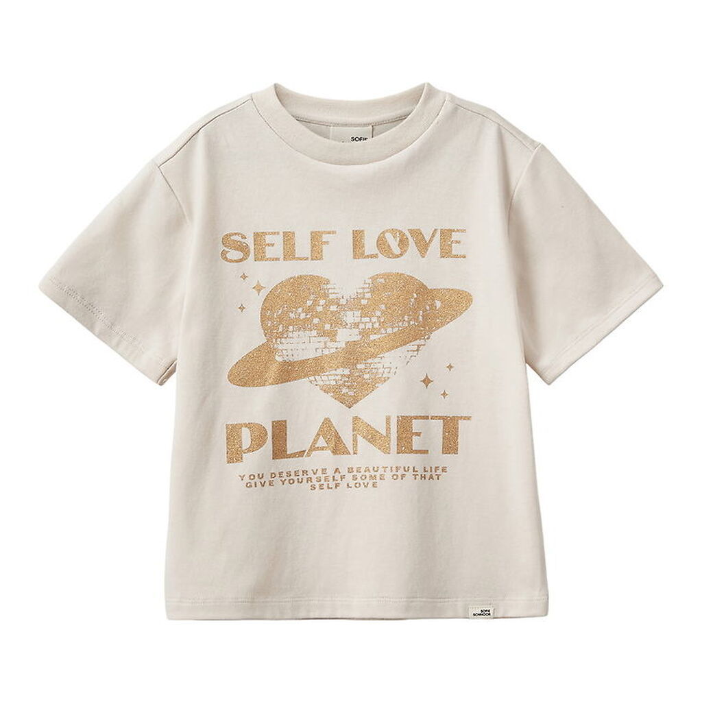 Sofie Schnoor T-shirt - Astask - Stone White