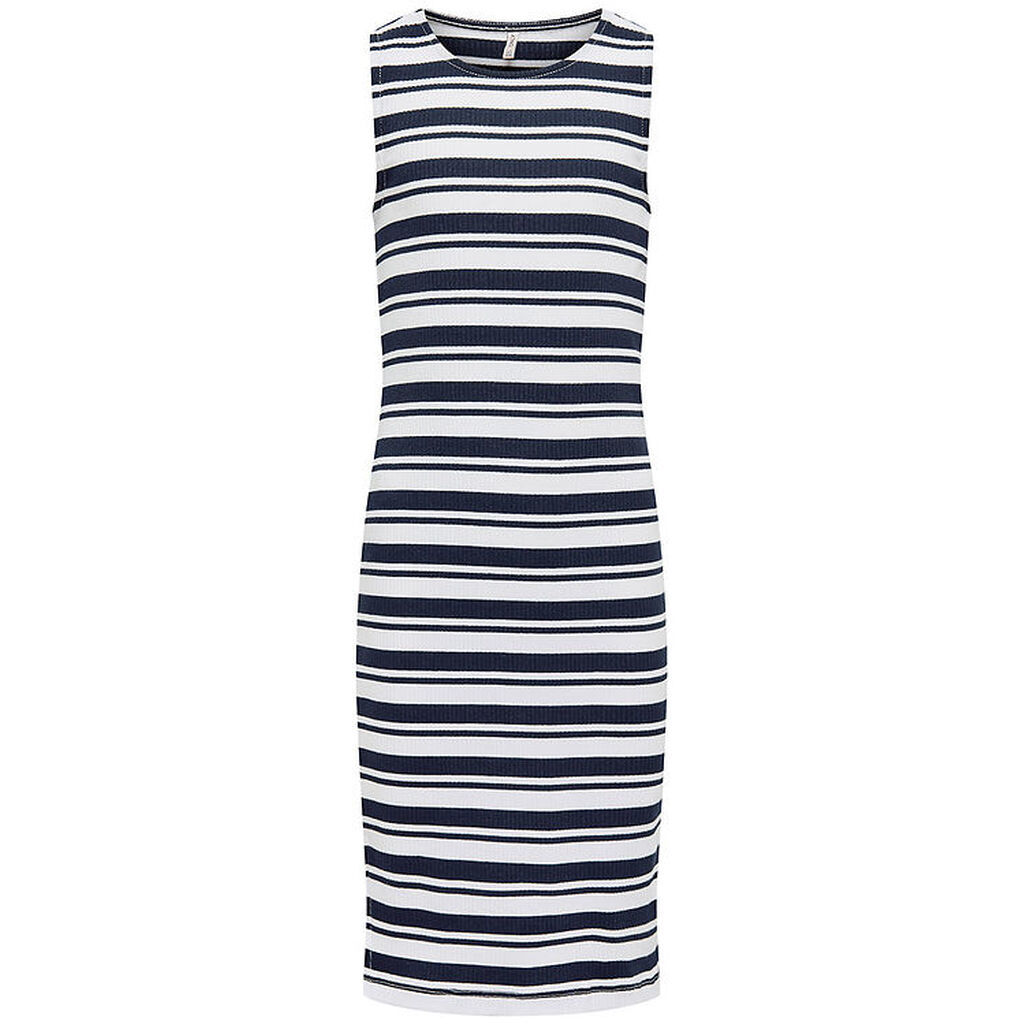 Kids Only Kjole - Rib - KogBelfast - Night Sky/Mix White