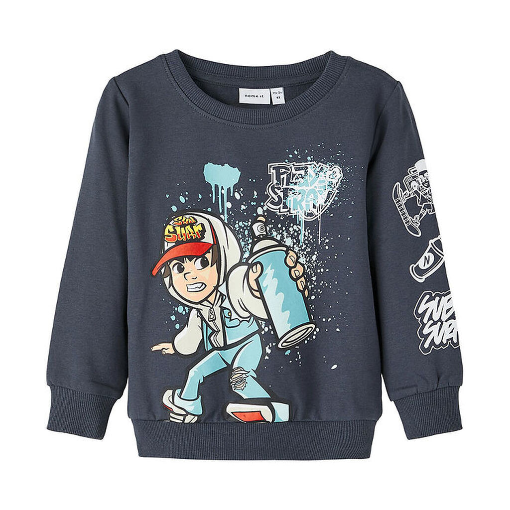 Name It Sweatshirt - NmmSaied - India Ink