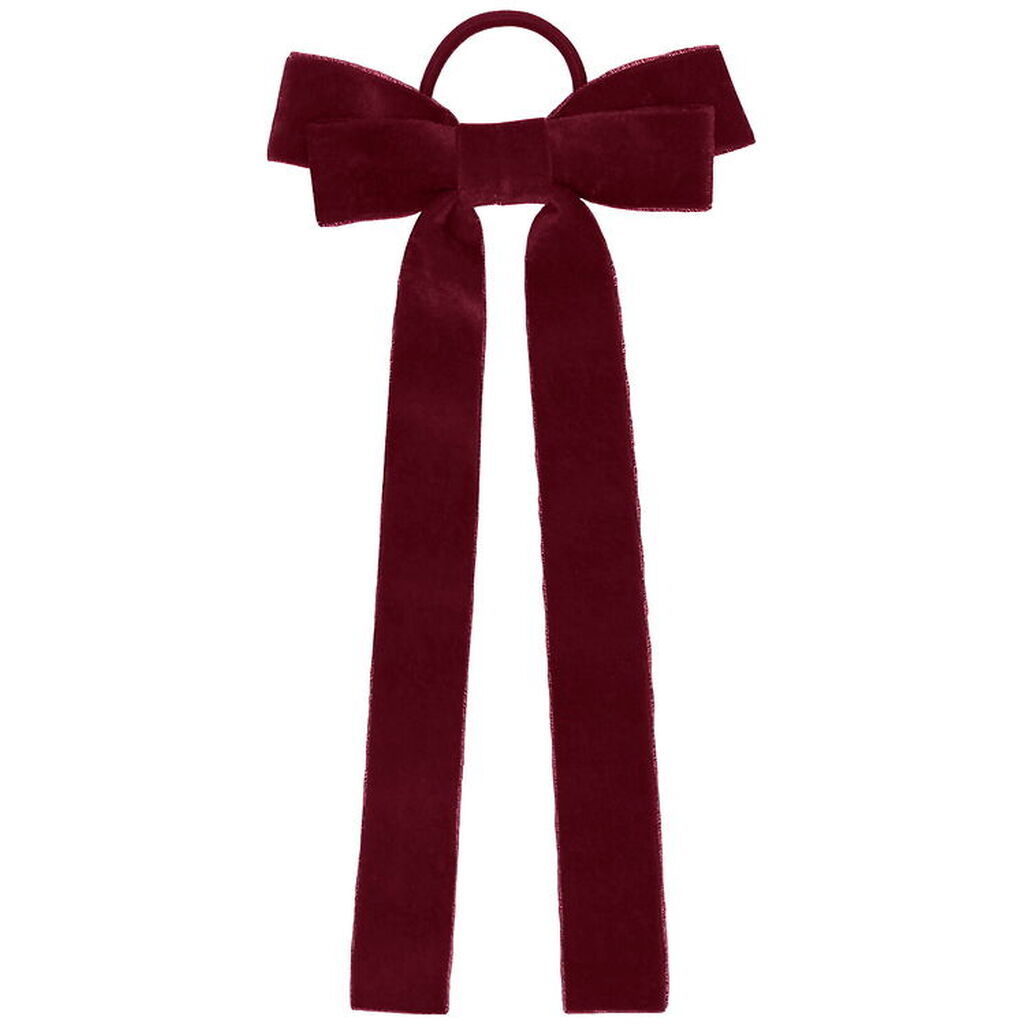 Hust and Claire Hårelastik m. Sløjfe - HCFina - Teaberry