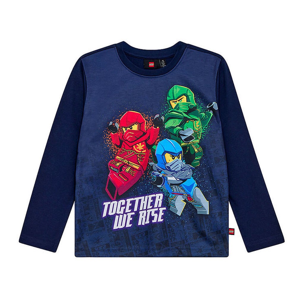 LEGOÂ® Ninjago Bluse - LWTaffy - Dark Navy m. Print