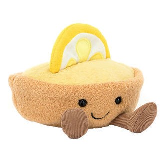 Jellycat Bamse - 12x12 cm - Amuseables Collette Tarte Au Citron