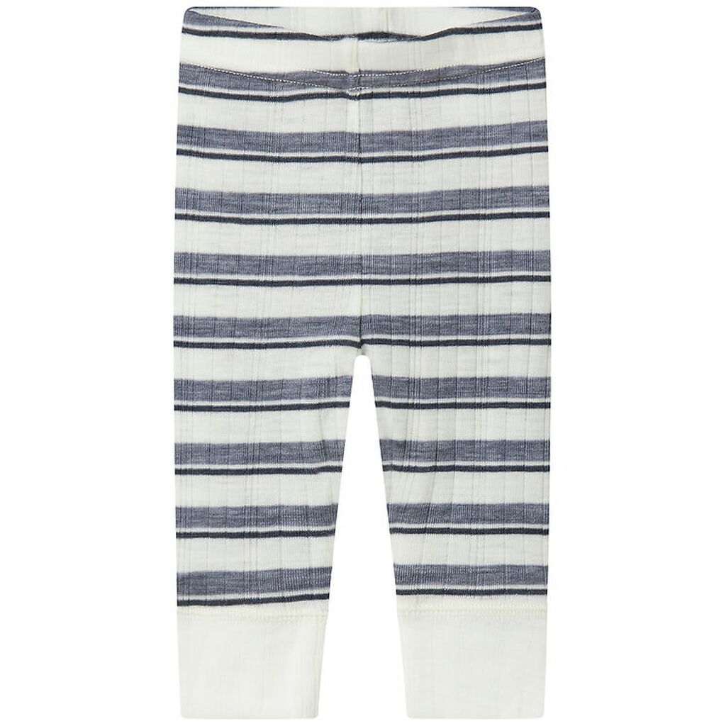 Name It Leggings - Uld - Noos - NbmWang - Folkstone Gray/Snow wh