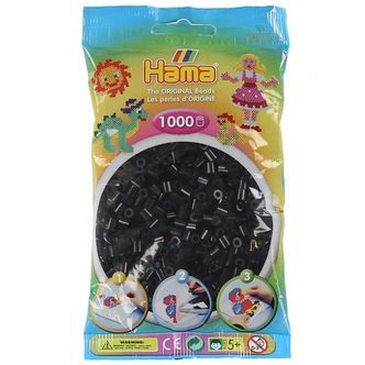 Hama Midi Perler - 1000 stk. - 18 Sort