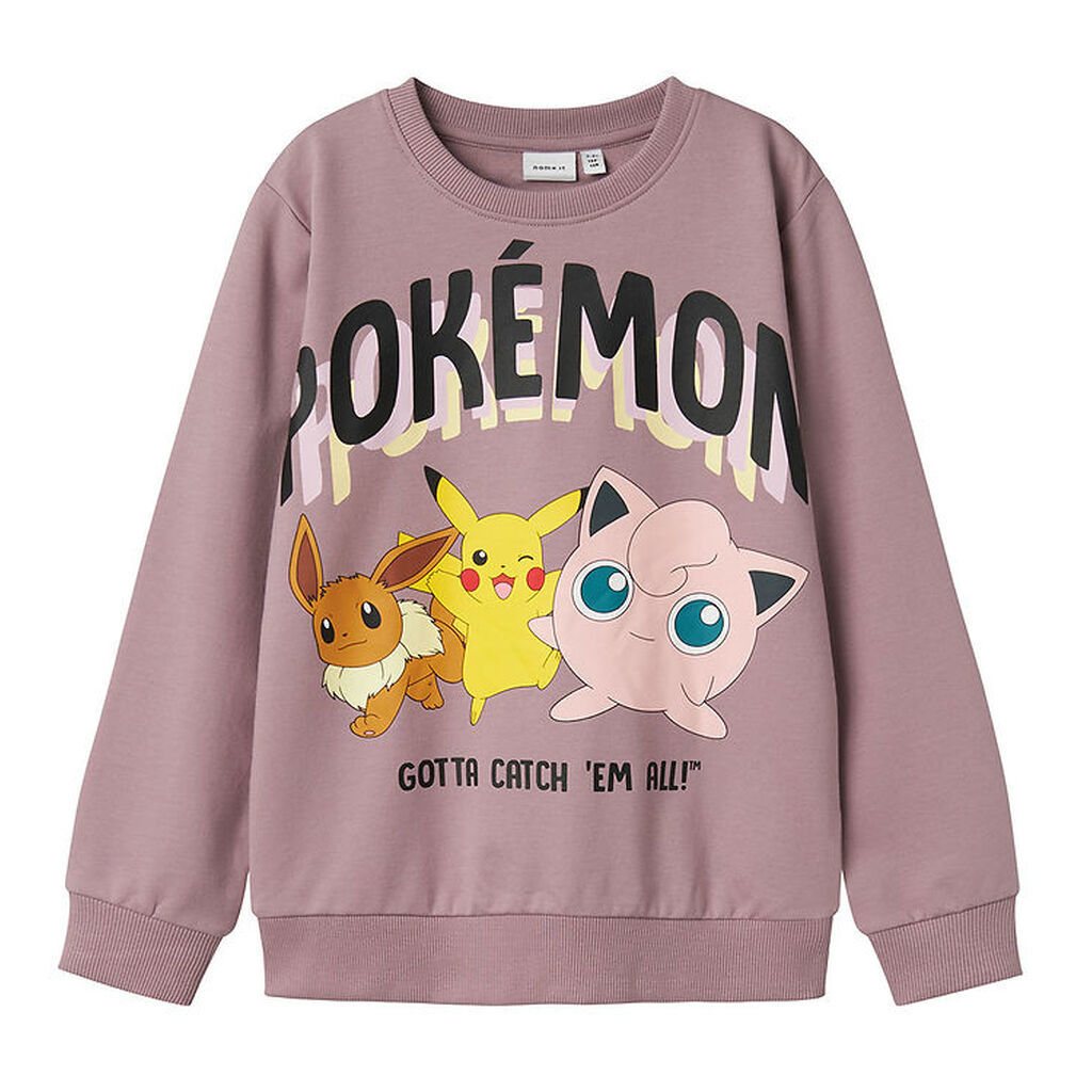 Name It Sweatshirt - NkfJima Pokemon - Elderberry m. Print