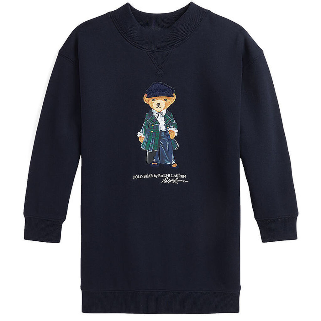 Polo Ralph Lauren Sweatkjole - Navy m. Bamse