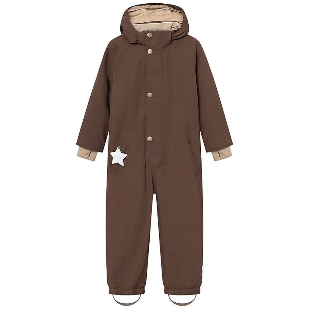 Mini A Ture Flyverdragt - MatWanni Fleece - Chestnut Brown