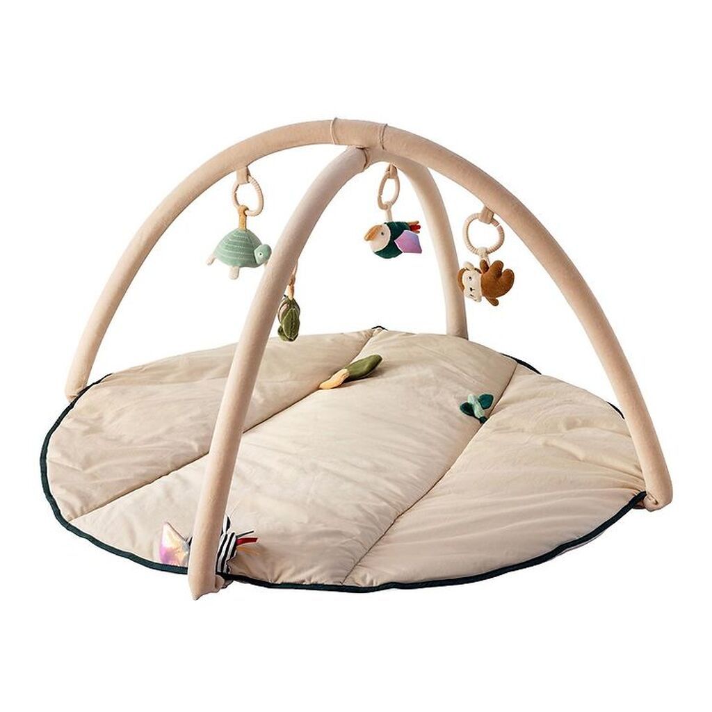 Sebra Aktivitetstæppe - 90x51 cm - Wildlife Animals