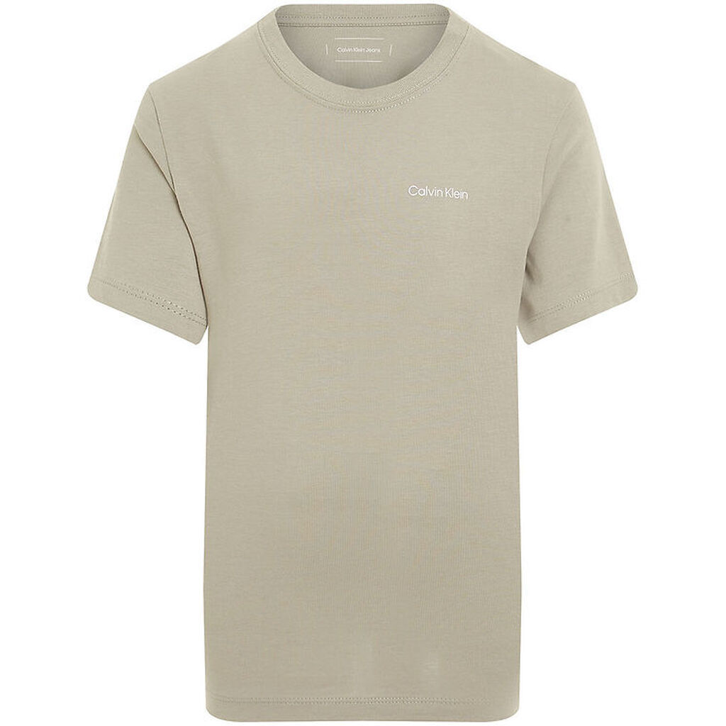 Calvin Klein T-shirt - Chest Inst. Logo - Laurel Oak Grey