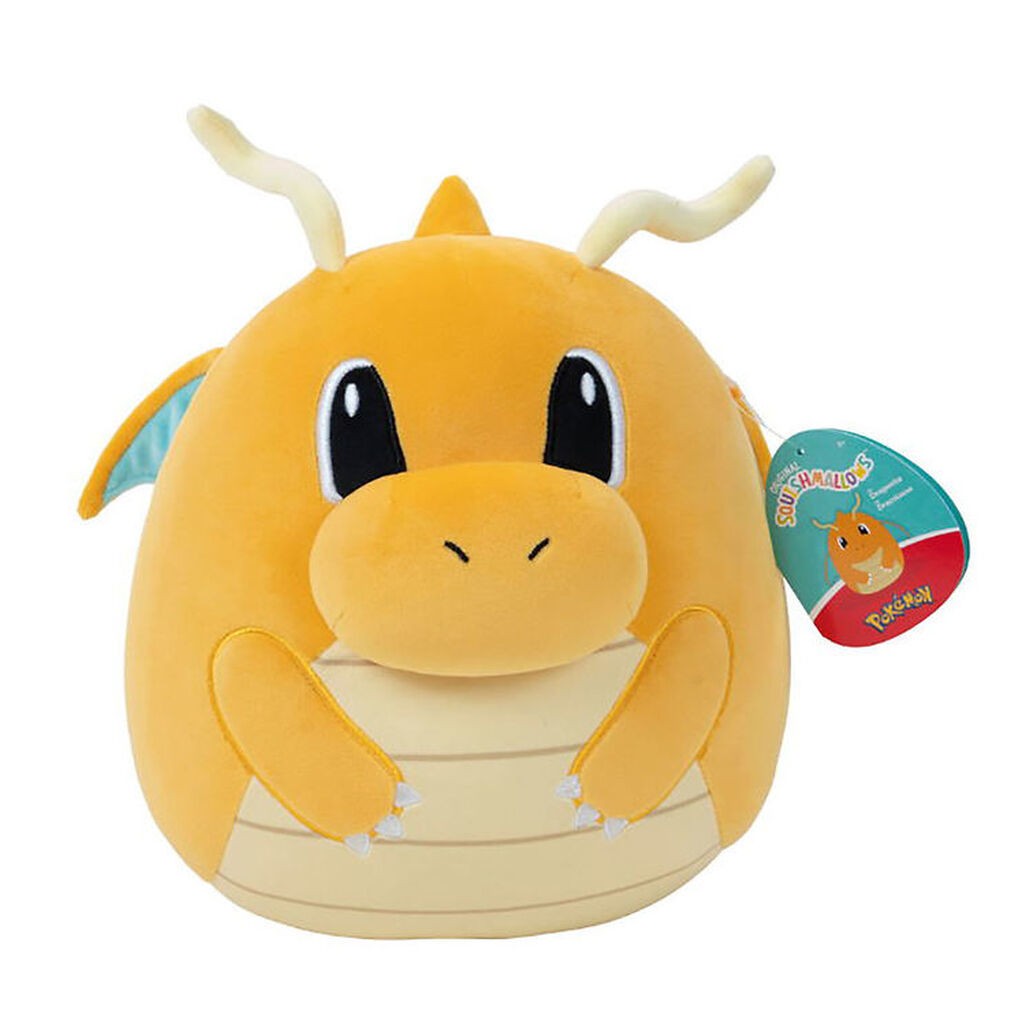 Squishmallows Bamse - 25 cm - Pokémon Dragonite